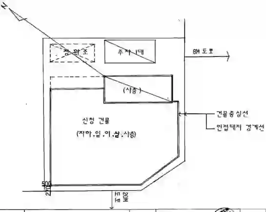 포남동 1300-13 배치도 이미지